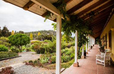 La Casona private terraces and garden views