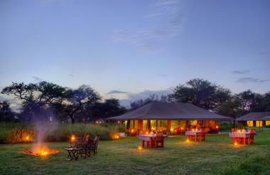 Bush Dinner set up 3