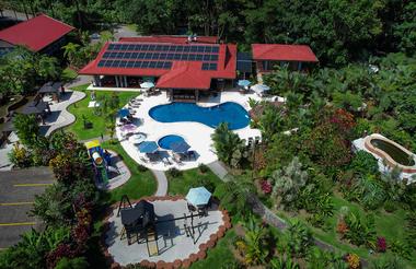 Sura and Pool Aerial view