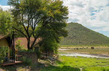 Chalets and Water
