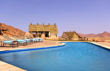 Desert Quiver Camp Pool Area
