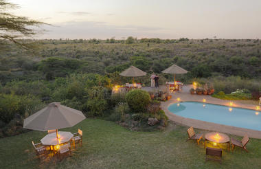 Views over Nairobi National Park