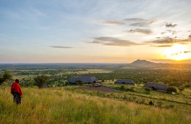 Kubu Kubu Tented Lodge - View of the lodge