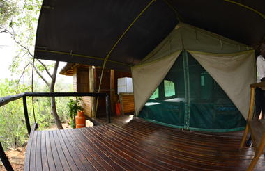 Tent deck