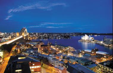 Sydney Harbour - Night View