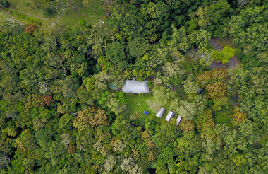 Mungumby Lodge from above