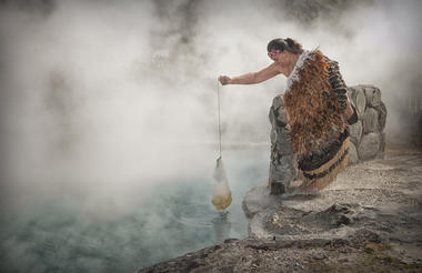 Parekohuru - our largest cooking hot pool