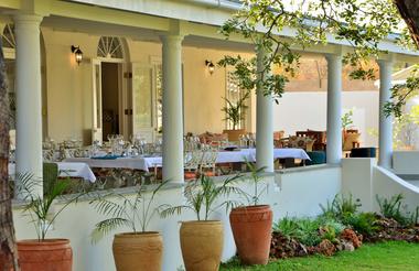 Main Building - Outdoor Dining and Verandah