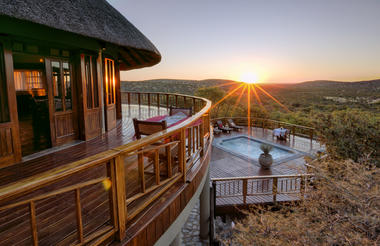 Etosha Mountain Lodge - Main Area & Swimming Pool