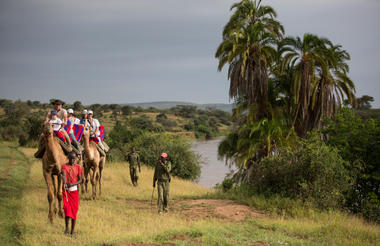 Camel trekking