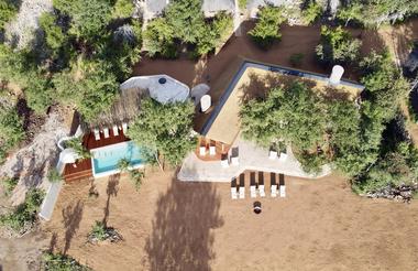 Encounter by Ongava aerial