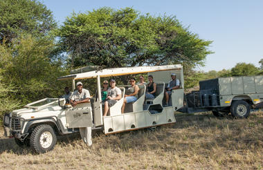Bush Ways custom-built safari vehicle