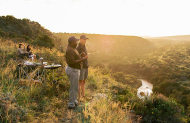 Sundowner Stop at Kwandwe