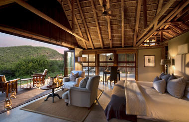 Four intimate and luxurious safari lodges
