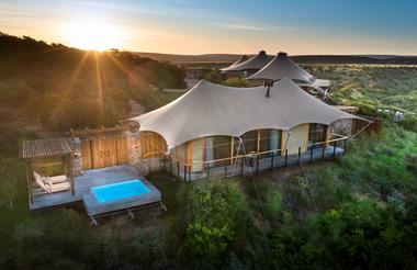 Sindile Luxury Tented Suite at Shamwari 