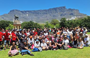 Footprints of Cape Town