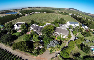 WedgeView premisis seen from the front Vineyards side