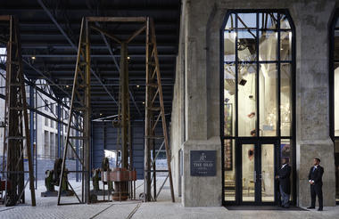 The ground floor entrance lobby