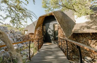 Outside Villa Entrance