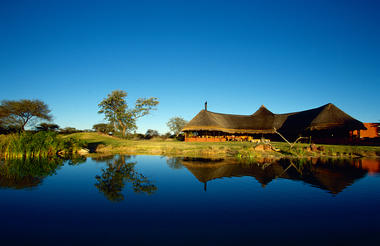 The Luxury Bush Camp frontal view