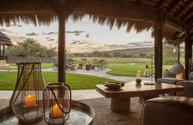 Okonjima Luxury Bush Camp - View from the Restaurant