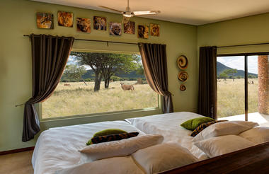 Okonjima Plains Camp View room 