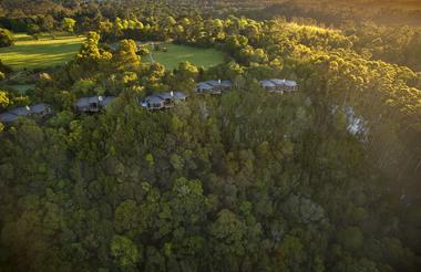 Tsala Treetop Lodge Aerial View 