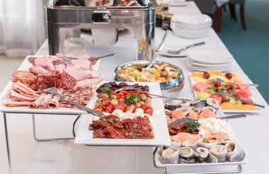 The Breakfast buffet