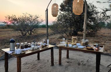 Morning Breakfast Table