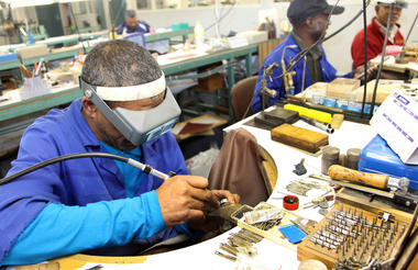 AFROGEM FACTORY TOUR