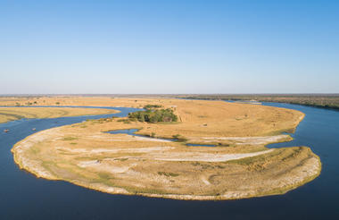 Chobe Savanna Lodge Aerial View