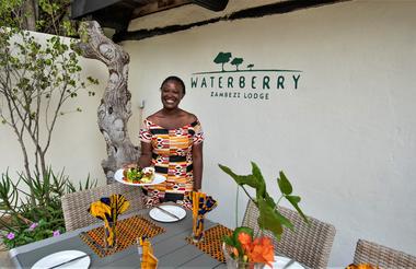 Waterberry dining terrace