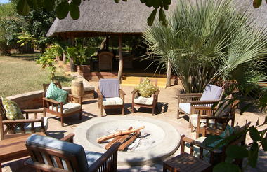 Relax after game drives