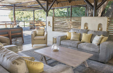 Chiawa Camp - interior - new lounge/dining