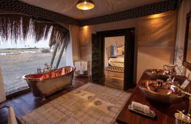 Selinda Camp Bathroom