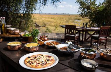Zarafa Camp - lunch time