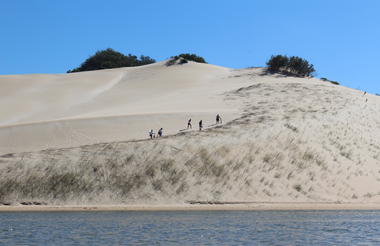 Alexandria Dune Fields sand boarden