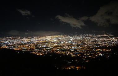 Central Valley at night