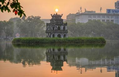 Hoem Kiem lake Hanoi - Vietnam