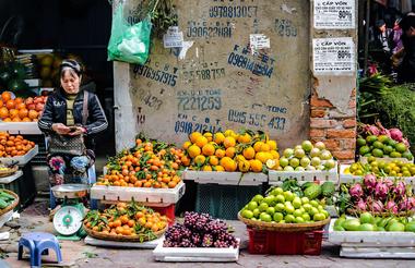 Street market Hanoi - Vietnam