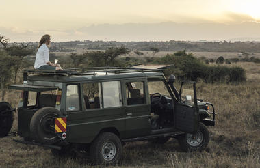 Game drive in Nairobi National Park