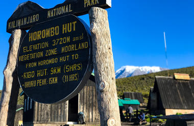 Horombo Hut Mt Kilimanjaro