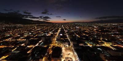 San José at dusk