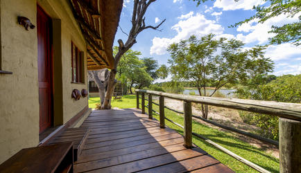 Hakusembe River Lodge Room