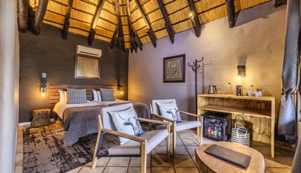Twin room interior