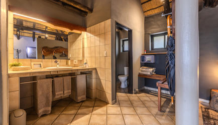 Bathroom & separate toilet