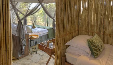 Family Tent - both bedrooms