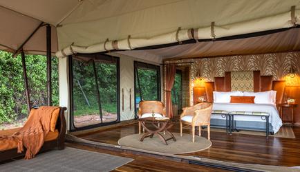 Family Tent bedroom