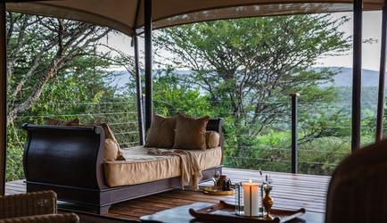 Family Tent deck