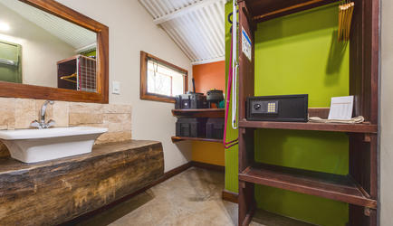 Safari Tent Bathroom